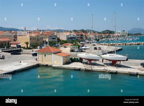 Harbour at Lixouri Kefalonia Greece Stock Photo: 71695047 - Alamy