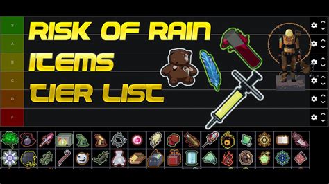 Risk of Rain 1 Items Tier List (Part 1/2) - YouTube