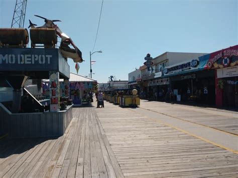 Wildwood Boardwalk Summer July 2019