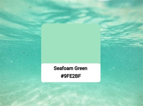 Everything You Should Know About Seafoam Green | Fotor