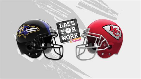 Late for Work 12/7: Predictions for Ravens vs. Chiefs