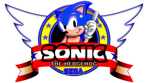 Sonic With Sega Logo