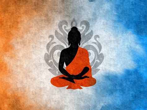 Buddha, Digital Art, Buddhism, Silhouette, Lotus Wallpapers HD ...