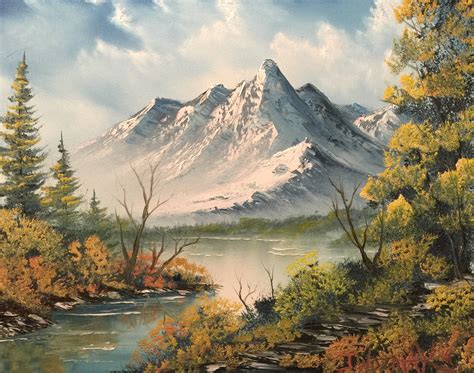 18 Images Fresh Easy Mountain Painting Ideas