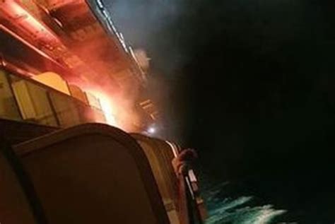 Fire Aboard Cruise Ship, Passengers Evacuate Cabins