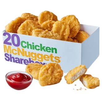 20 Chicken Nuggets McDonald's - price, calories