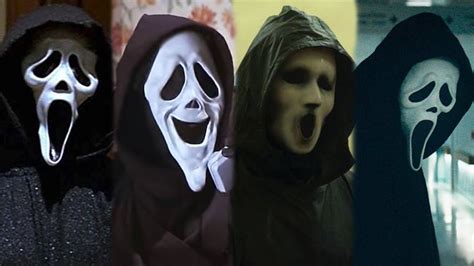 Evolution of Ghostface "Scream" in Movies, Cartoons & TV (1996-2022 ...