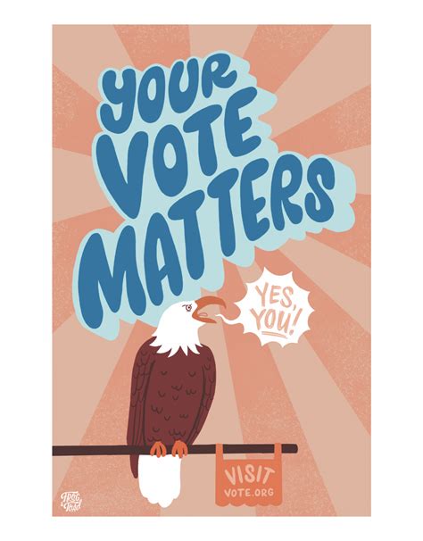 Your Vote Matters Poster - Home