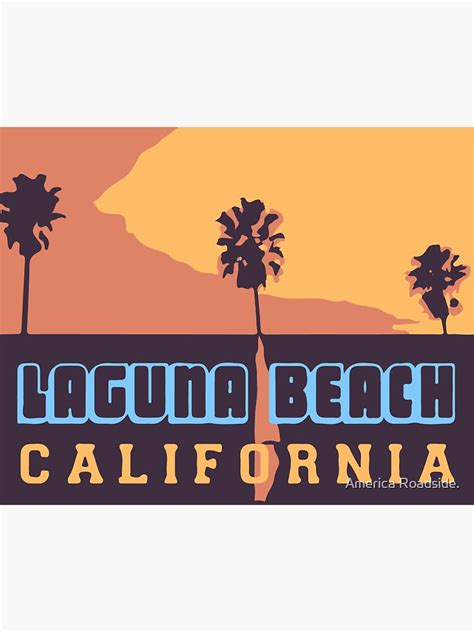 "Laguna Beach - California." Sticker by ishore1 | Redbubble