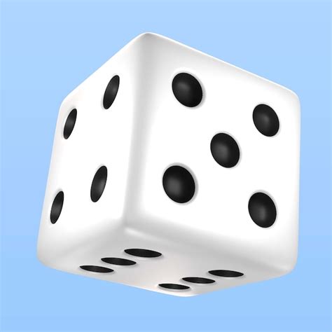 Free PSD | Casino dice icon render