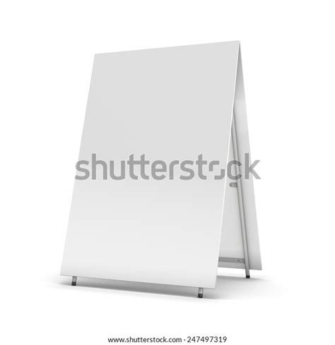 Blank Billboard Your Design Isolated On Stock Illustration 247497319 ...