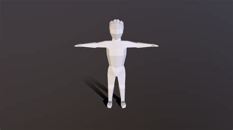 Low Poly human - Download Free 3D model by Michael Gordon (@Phyko.Gordo ...