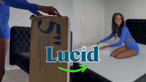 Lucid Mattress Unboxing & First Impression - YouTube