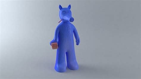 Quasimoto Art Toy 3D model 3D printable | CGTrader