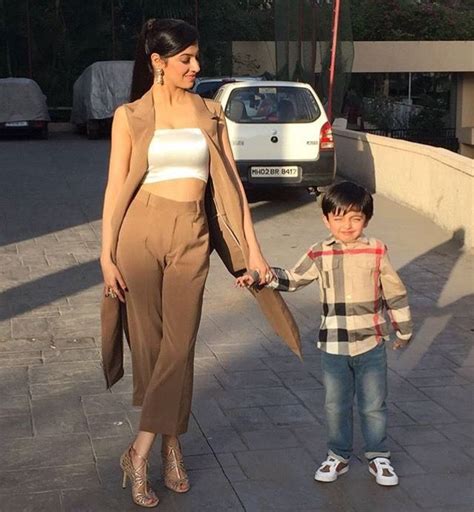 Divya Khosla Kumar with her son | Denim fashion, Western outfits, Fashion