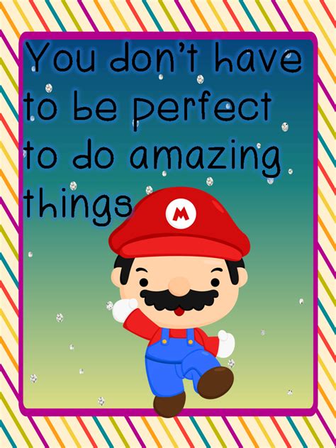 An unbelievable set of 19 motivational growth posters featuring Mario ...