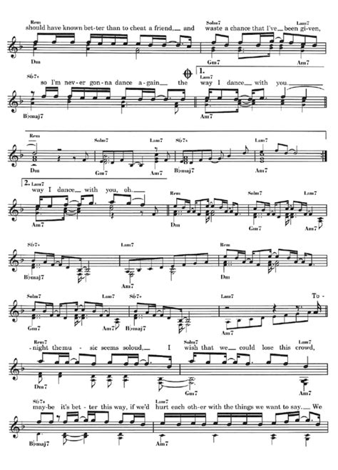 George Michael CARELESS WHISPER Sheet music | Easy Sheet Music