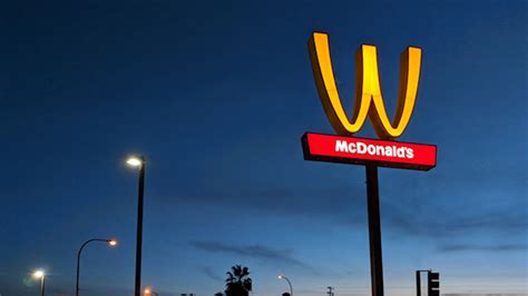 McDonald’s is turning its golden arches upside down