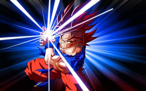 Goku Kamehameha Wallpaper - WallpaperSafari