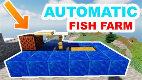 How to Make an Automatic Fish Farm in Minecraft 2021 [Simple Tutorial ...