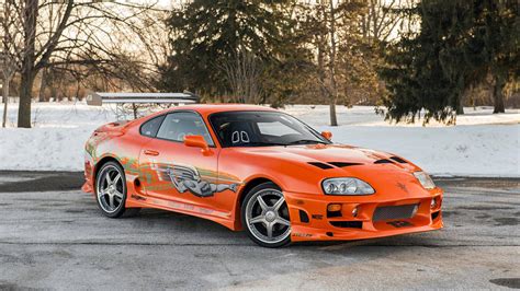 Download Striking Orange Toyota Supra Mk4 – Jewel from The Fast and the ...