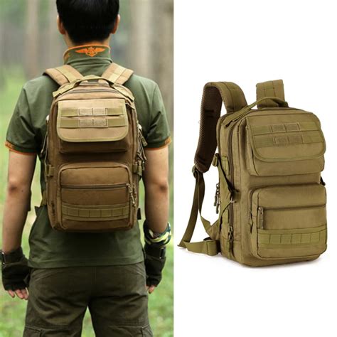 25L Military Tactical Assault Pack Backpack MOLLE Ripstop Nylon ...