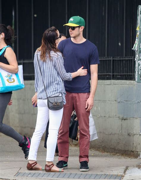 LEIGHTON MEESTER and Adam Brody Out and About in New York – HawtCelebs