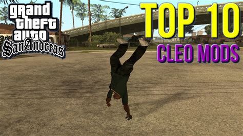 GTA San Andreas - TOP 10 CLEO Mods - YouTube