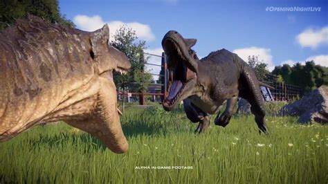 Jurassic World Evolution 2 release date confirmed for November