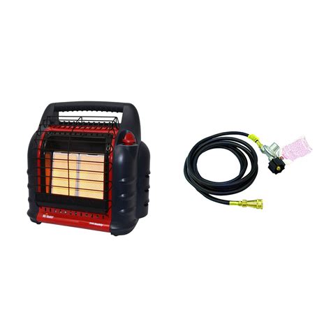 Mr. Heater Big Buddy Portable Propane Heater & Adapter Hose with ...