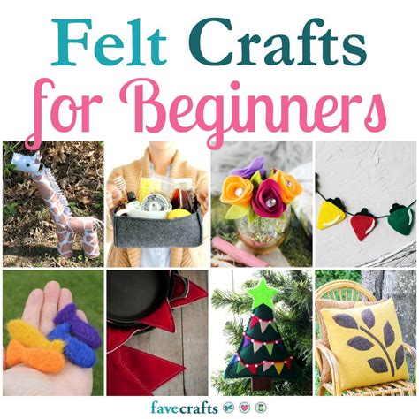 50+ Felt Crafts for Beginners | FaveCrafts.com