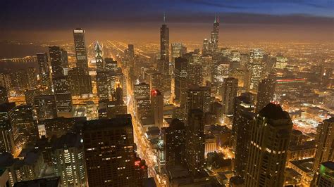 Chicago at night : woahdude