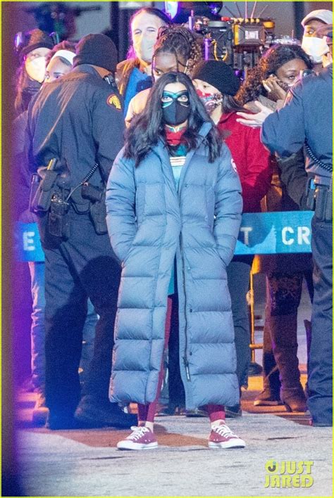 Photo: iman vellani in ms marvel costume 26 | Photo 4550591 | Just Jared