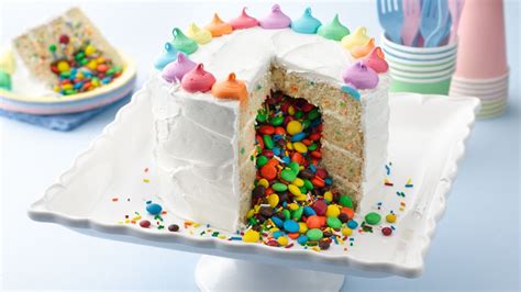 Rainbow Surprise Inside Cake Recipe - Tablespoon.com