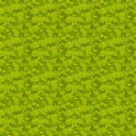 Seamless pattern green grass, lawn or soccer field. Vector illustration ...