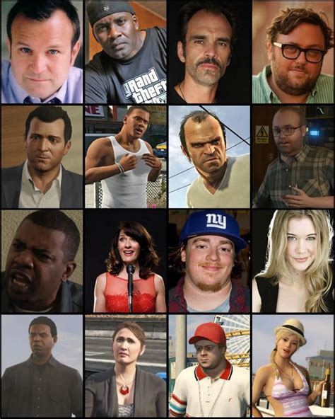 GTA V actors who play the game characters - Gaming | Gta, Grand theft ...