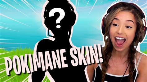 THE *NEW* POKIMANE SKIN VARIANT!!! Fortnite Battle Royale Gameplay ...