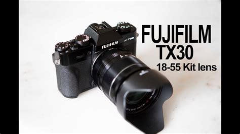 Unboxing FujiFilm XT30 with 18-55mm lens - YouTube