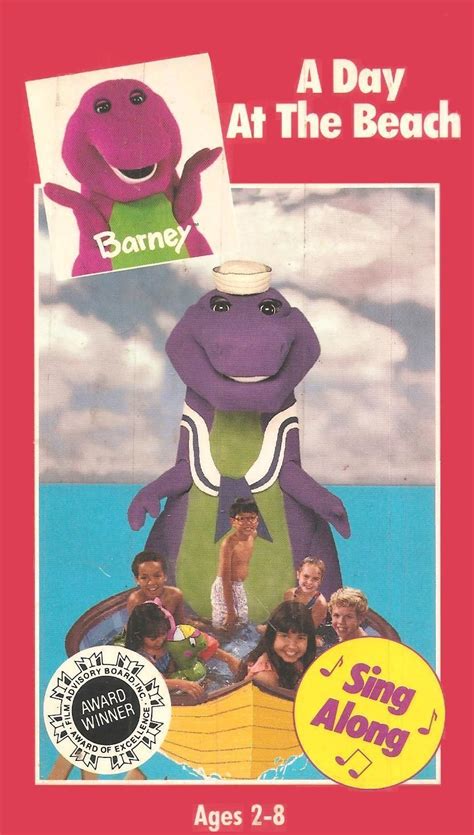 Barney A Day At The Beach VHS Childhood Tv Shows, 90s Childhood ...