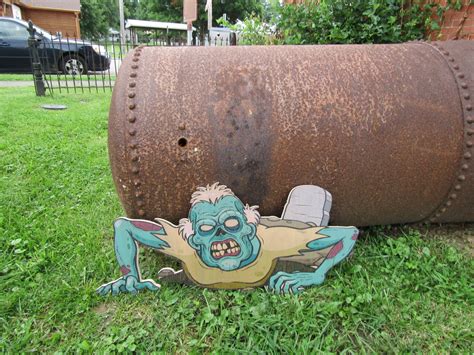 Zombie Crawling From the Ground Scary Happy Halloween Yard - Etsy