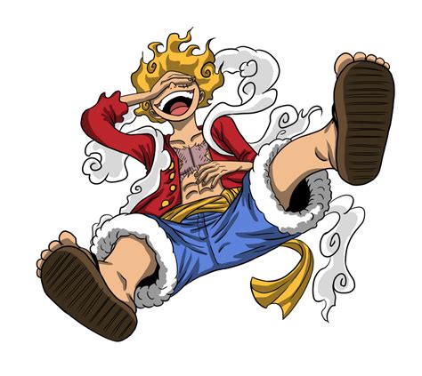 Monkey D. Luffy (Gear 5) | One Piece by B-a-i-o-r-e-t-t-o | Luffy gear ...