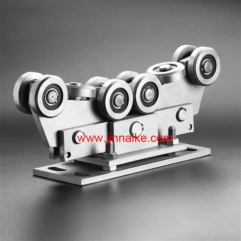 Adjustable Cantilever Gate Carriage Roller (10Wheels,For 80x80 Track ...