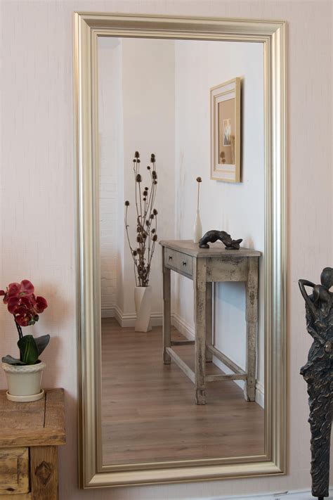 Full Length Mirror In Bedroom Ideas : Naomi home rustic mirror natural ...