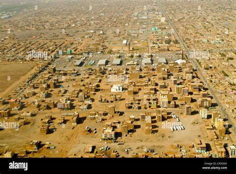 Aerial view, Khartoum, capital of Sudan, Africa Stock Photo, Royalty ...