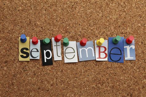 September Themes, Holidays, and Special Events