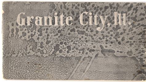 1904 Granite City Booklet - Cover | Six Miles of Local History | Flickr