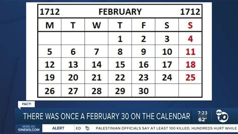 Fact or Fiction: Was there a February 30 on the calendar