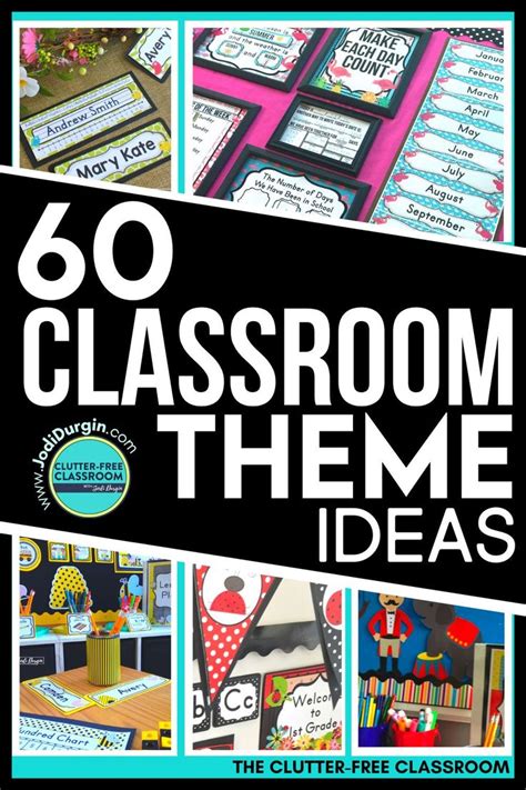 60 Classroom Theme Ideas for Elementary Teachers to Choose From