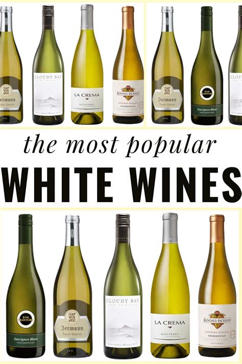 Best White Wine - The Most Popular White Wines for Beginners