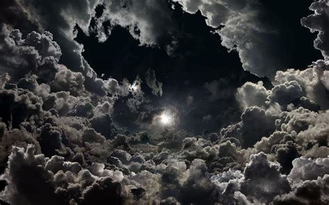 Cloudy Night Sky Wallpapers - Top Free Cloudy Night Sky Backgrounds ...